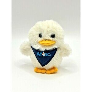 Aflac Duck Promotional Keychain Talking 4” Plush Toy Working